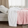 image:imageBedsure GentleSoft Sherpa Fleece Throw Blanket for Couch NonHeated Thick and Warm Throw for Women and Men Soft Fuzzy Plush Blanket for Fall Burnt Orange 50x60 Inches07  Pink