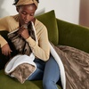 image:imageBedsure GentleSoft Sherpa Fleece Throw Blanket for Couch NonHeated Thick and Warm Throw for Women and Men Soft Fuzzy Plush Blanket for Fall Burnt Orange 50x60 Inches05  Camel
