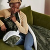 image:imageBedsure GentleSoft Sherpa Fleece Throw Blanket for Couch NonHeated Thick and Warm Throw for Women and Men Soft Fuzzy Plush Blanket for Fall Burnt Orange 50x60 Inches04  Olive Green