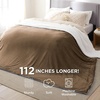 image:imageBedsure GentleSoft Sherpa Fleece Throw Blanket for Couch NonHeated Thick and Warm Throw for Women and Men Soft Fuzzy Plush Blanket for Fall Burnt Orange 50x60 Inches05  Camel