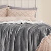 image:imageBedsure GentleSoft Sherpa Fleece Throw Blanket for Couch NonHeated Thick and Warm Throw for Women and Men Soft Fuzzy Plush Blanket for Fall Burnt Orange 50x60 Inches01  Grey
