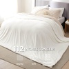 image:imageBedsure GentleSoft Sherpa Fleece Throw Blanket for Couch NonHeated Thick and Warm Throw for Women and Men Soft Fuzzy Plush Blanket for Fall Burnt Orange 50x60 Inches06  White