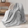 image:imageBedsure GentleSoft Sherpa Fleece Throw Blanket for Couch NonHeated Thick and Warm Throw for Women and Men Soft Fuzzy Plush Blanket for Fall Burnt Orange 50x60 Inches02  Light Grey