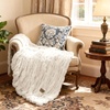 image:imageBedsure Gentlesoft Fluffy Cozy Faux Fur Throw Blanket for Couch Soft Fuzzy Plush Furry Blanket DoubleSided Faux Rabbit Fur Thick Warm Chair Throws Luxury Gifts for Women 50 X 60 Light BrownCream
