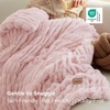 image:imageBedsure Gentlesoft Fluffy Cozy Faux Fur Throw Blanket for Couch Soft Fuzzy Plush Furry Blanket DoubleSided Faux Rabbit Fur Thick Warm Chair Throws Luxury Gifts for Women 50 X 60 Light BrownPink