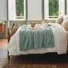 image:imageBedsure Pink Throw Blanket for Couch  350GSM Fluffy Plush Bubble Blanket for Bed Home Room Decor GentleSoft Cute Fleece Soft Cozy Gifts for Women Girls 50x60 Inches02  Sage Green