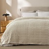 image:imageBedsure Pink Throw Blanket for Couch  350GSM Fluffy Plush Bubble Blanket for Bed Home Room Decor GentleSoft Cute Fleece Soft Cozy Gifts for Women Girls 50x60 Inches03  Beige