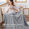 image:imageBedsure Pink Throw Blanket for Couch  350GSM Fluffy Plush Bubble Blanket for Bed Home Room Decor GentleSoft Cute Fleece Soft Cozy Gifts for Women Girls 50x60 Inches05  Light Grey