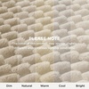 image:imageBedsure Pink Throw Blanket for Couch  350GSM Fluffy Plush Bubble Blanket for Bed Home Room Decor GentleSoft Cute Fleece Soft Cozy Gifts for Women Girls 50x60 Inches03  Beige