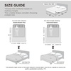 image:imageBedsure Comforters Twin XL Size Duvet Insert Quilted Down Alternative Comforter Ultra Soft Lightweight Comforter Blanket for Bed with 8 Tabs Machine Washable 68 x 92 in Light GreyGreyBlackGrey