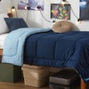 image:imageBedsure Comforters Twin XL Size Duvet Insert Quilted Down Alternative Comforter Ultra Soft Lightweight Comforter Blanket for Bed with 8 Tabs Machine Washable 68 x 92 in Light GreyGreyNavy BlueBlue