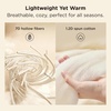 image:imageBedsure Comforters Twin XL Size Duvet Insert Quilted Down Alternative Comforter Ultra Soft Lightweight Comforter Blanket for Bed with 8 Tabs Machine Washable 68 x 92 in Light GreyGreyBeigeGrey