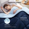 image:imageBedsure Comforters Twin XL Size Duvet Insert Quilted Down Alternative Comforter Ultra Soft Lightweight Comforter Blanket for Bed with 8 Tabs Machine Washable 68 x 92 in Light GreyGreyNavy BlueBlue
