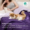 image:imageBedsure Comforters Twin XL Size Duvet Insert Quilted Down Alternative Comforter Ultra Soft Lightweight Comforter Blanket for Bed with 8 Tabs Machine Washable 68 x 92 in Light GreyGreyPurplePale Purple