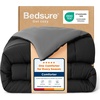 image:imageBedsure Comforters Twin XL Size Duvet Insert Quilted Down Alternative Comforter Ultra Soft Lightweight Comforter Blanket for Bed with 8 Tabs Machine Washable 68 x 92 in Light GreyGreyBlackGrey