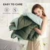 image:imageBedsure Comforters Twin XL Size Duvet Insert Quilted Down Alternative Comforter Ultra Soft Lightweight Comforter Blanket for Bed with 8 Tabs Machine Washable 68 x 92 in Light GreyGreyGreenLight Green