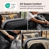 image:imageBedsure Comforters Twin XL Size Duvet Insert Quilted Down Alternative Comforter Ultra Soft Lightweight Comforter Blanket for Bed with 8 Tabs Machine Washable 68 x 92 in Light GreyGreyBlackGrey