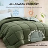 image:imageBedsure Comforters Twin XL Size Duvet Insert Quilted Down Alternative Comforter Ultra Soft Lightweight Comforter Blanket for Bed with 8 Tabs Machine Washable 68 x 92 in Light GreyGreyGreenLight Green