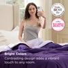 image:imageBedsure Comforters Twin XL Size Duvet Insert Quilted Down Alternative Comforter Ultra Soft Lightweight Comforter Blanket for Bed with 8 Tabs Machine Washable 68 x 92 in Light GreyGreyPurplePale Purple