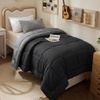 image:imageBedsure Comforters Twin XL Size Duvet Insert Quilted Down Alternative Comforter Ultra Soft Lightweight Comforter Blanket for Bed with 8 Tabs Machine Washable 68 x 92 in Light GreyGreyBlackGrey