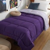 image:imageBedsure Comforters Twin XL Size Duvet Insert Quilted Down Alternative Comforter Ultra Soft Lightweight Comforter Blanket for Bed with 8 Tabs Machine Washable 68 x 92 in Light GreyGreyPurplePale Purple