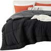 image:imageBedsure Comforters Twin XL Size Duvet Insert Quilted Down Alternative Comforter Ultra Soft Lightweight Comforter Blanket for Bed with 8 Tabs Machine Washable 68 x 92 in Light GreyGreyBlackGrey