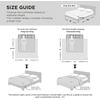 image:imageBedsure Comforters Twin XL Size Duvet Insert Quilted Down Alternative Comforter Ultra Soft Lightweight Comforter Blanket for Bed with 8 Tabs Machine Washable 68 x 92 in Light GreyGreyBlackGrey