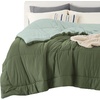 image:imageBedsure Comforters Twin XL Size Duvet Insert Quilted Down Alternative Comforter Ultra Soft Lightweight Comforter Blanket for Bed with 8 Tabs Machine Washable 68 x 92 in Light GreyGreyGreenLight Green