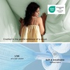 image:imageBedsure Cooling Blankets for Hot Sleepers  Cooling Comforter Lightweight Cold Summer Blanket for Night Sweats Ice Breathable Comforter for Couch Grey 50x60 InchesLight Green