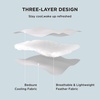 image:imageBedsure Cooling Blankets for Hot Sleepers  Cooling Comforter Lightweight Cold Summer Blanket for Night Sweats Ice Breathable Comforter for Couch Grey 50x60 InchesLight Green