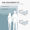 image:imageBedsure Cooling Blankets for Hot Sleepers  Cooling Comforter Lightweight Cold Summer Blanket for Night Sweats Ice Breathable Comforter for Couch Grey 50x60 InchesGrey