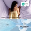 image:imageBedsure Cooling Blankets for Hot Sleepers  Cooling Comforter Lightweight Cold Summer Blanket for Night Sweats Ice Breathable Comforter for Couch Grey 50x60 InchesLavender