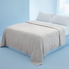 image:imageBedsure Cooling Blankets for Hot Sleepers  Cooling Comforter Lightweight Cold Summer Blanket for Night Sweats Ice Breathable Comforter for Couch Grey 50x60 InchesGrey
