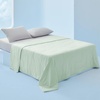 image:imageBedsure Cooling Blankets for Hot Sleepers  Cooling Comforter Lightweight Cold Summer Blanket for Night Sweats Ice Breathable Comforter for Couch Grey 50x60 InchesLight Green