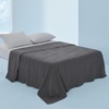 image:imageBedsure Cooling Blankets for Hot Sleepers  Cooling Comforter Lightweight Cold Summer Blanket for Night Sweats Ice Breathable Comforter for Couch Grey 50x60 InchesDark Grey