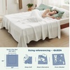 image:imageBedsure Cooling Cotton Waffle Blanket Ivory and Cooling Blankets for Hot Sleepers Grey Queen Size
