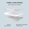 image:imageBedsure Cooling Cotton Waffle Blanket Ivory and Cooling Blankets for Hot Sleepers Grey Queen Size