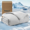 image:imageBedsure Cooling Mat 35x23Blue amp Blanket 30x40 Grey for Dogs