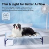 image:imageBedsure Cooling Mat 35x23Blue amp Blanket 30x40 Grey for Dogs