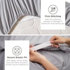 image:imageBedsure Deep Pocket Queen Sheets Set and Cooling Comforter