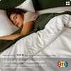 image:imageBedsure GOTS Organic Cotton Queen Duvet Cover Set Pure White 90 x 90  for Sensitive Skin8 Interior Ties Keep Insert Secure Hidden Zipper Breathable Comfort in Ivory with 2 Pillow ShamsPure White No Comforter