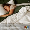 image:imageBedsure GOTS Organic Cotton Queen Duvet Cover Set Pure White 90 x 90  for Sensitive Skin8 Interior Ties Keep Insert Secure Hidden Zipper Breathable Comfort in Ivory with 2 Pillow ShamsIvory No Comforter