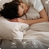 image:imageBedsure PureWoven 100 Washed Cotton Duvet Cover Set Queen Size 3PC  Linen Like Texture Percale Breathable Bedding Set for All Seasons Zipper Closure 8 Corner Ties Charcoal 90 X 9003  Linen Color No Comforter