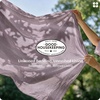 image:imageBedsure PureWoven 100 Washed Cotton Duvet Cover Set Queen Size 3PC  Linen Like Texture Percale Breathable Bedding Set for All Seasons Zipper Closure 8 Corner Ties Charcoal 90 X 9016  Lavender No Comforter