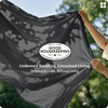 image:imageBedsure PureWoven 100 Washed Cotton Duvet Cover Set Queen Size 3PC  Linen Like Texture Percale Breathable Bedding Set for All Seasons Zipper Closure 8 Corner Ties Charcoal 90 X 9026  Charcoal No Comforter