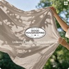 image:imageBedsure PureWoven 100 Washed Cotton Duvet Cover Set Queen Size 3PC  Linen Like Texture Percale Breathable Bedding Set for All Seasons Zipper Closure 8 Corner Ties Charcoal 90 X 9003  Linen Color No Comforter