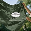 image:imageBedsure PureWoven 100 Washed Cotton Duvet Cover Set Queen Size 3PC  Linen Like Texture Percale Breathable Bedding Set for All Seasons Zipper Closure 8 Corner Ties Charcoal 90 X 9009  Olive Green No Comforter
