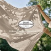 image:imageBedsure PureWoven 100 Washed Cotton Duvet Cover Set Queen Size 3PC  Linen Like Texture Percale Breathable Bedding Set for All Seasons Zipper Closure 8 Corner Ties Charcoal 90 X 9002  Oatmeal No Comforter
