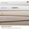 image:imageBedsure PureWoven 100 Washed Cotton Duvet Cover Set Queen Size 3PC  Linen Like Texture Percale Breathable Bedding Set for All Seasons Zipper Closure 8 Corner Ties Charcoal 90 X 9033  Slub Tannish Linen Grey No Comforter