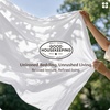 image:imageBedsure PureWoven 100 Washed Cotton Duvet Cover Set Queen Size 3PC  Linen Like Texture Percale Breathable Bedding Set for All Seasons Zipper Closure 8 Corner Ties Charcoal 90 X 9011  Bright White No Comforter